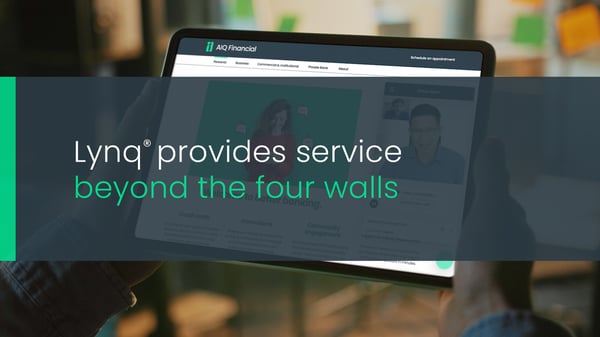 Lynq provides service beyond the four walls