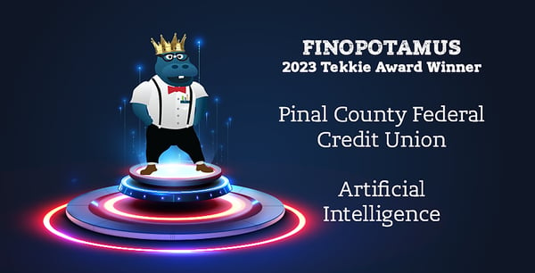 Pinal County FCU Wins 2023 Tekkie Award in the Category of AI/ML